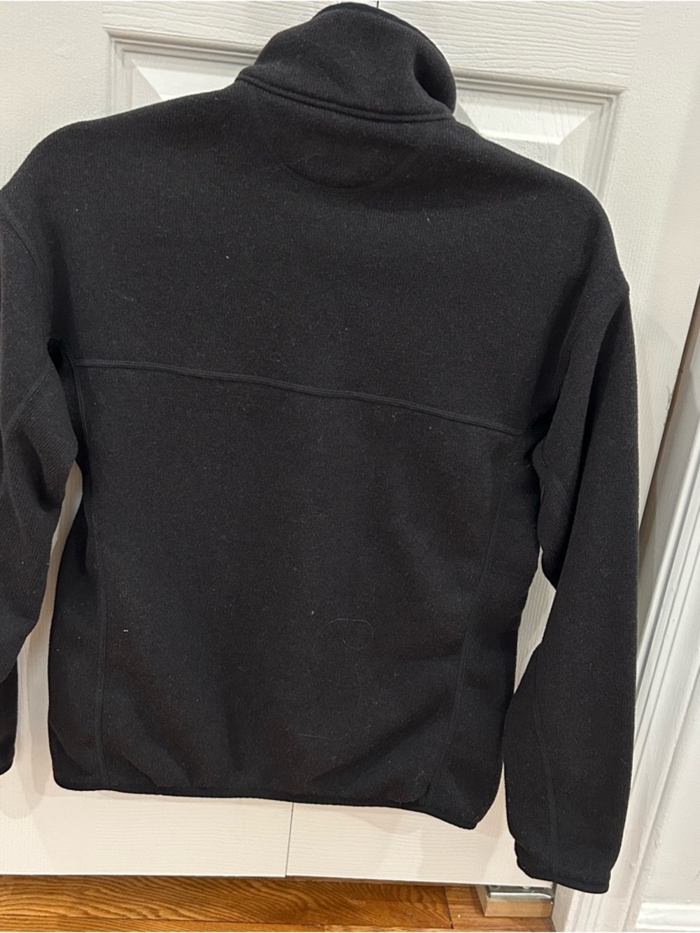 Patagonia Women’s Black Snap-T Fleece Pullover Size Small Synchilla Lightweight - Picture 6 of 6